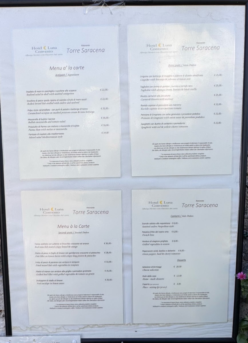Menu Saracen Tower-3