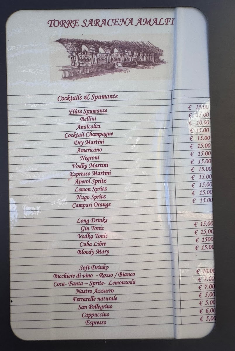 Menu Saracen Tower-9